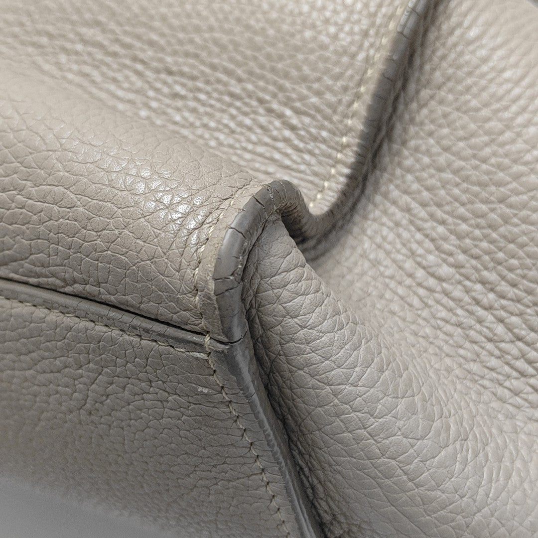 BIG BAG Small Calfskin Gray
