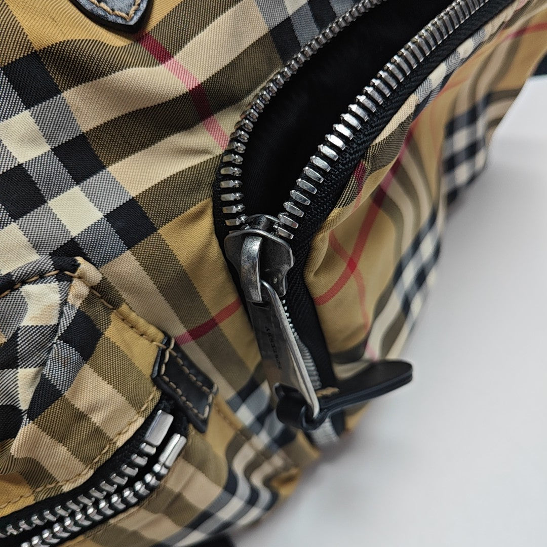 The Rucksack Medium Nylon Beige