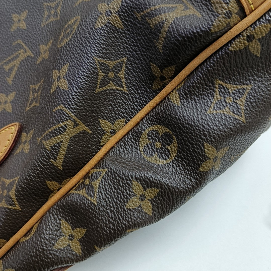 ESTRELA GM Monogram Coated Canvas Brown