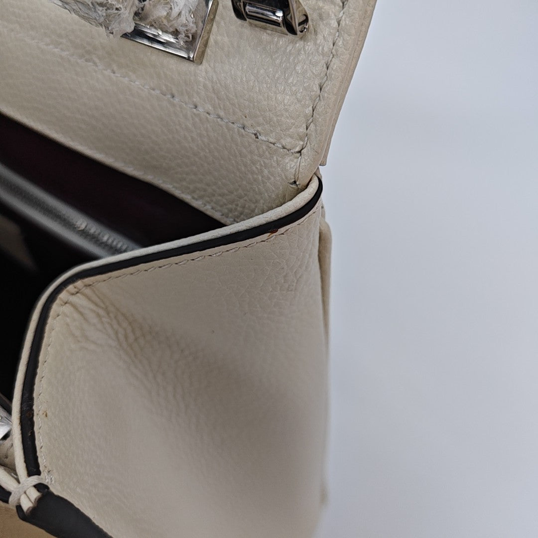 Zumi Small Calfskin White
