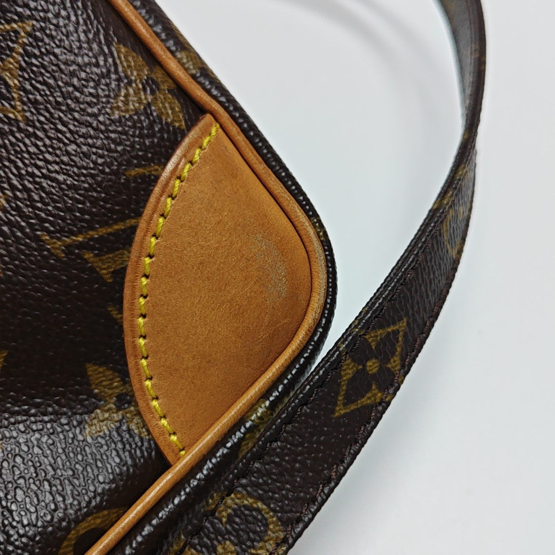 DANUBE Monogram Coated Canvas Brown