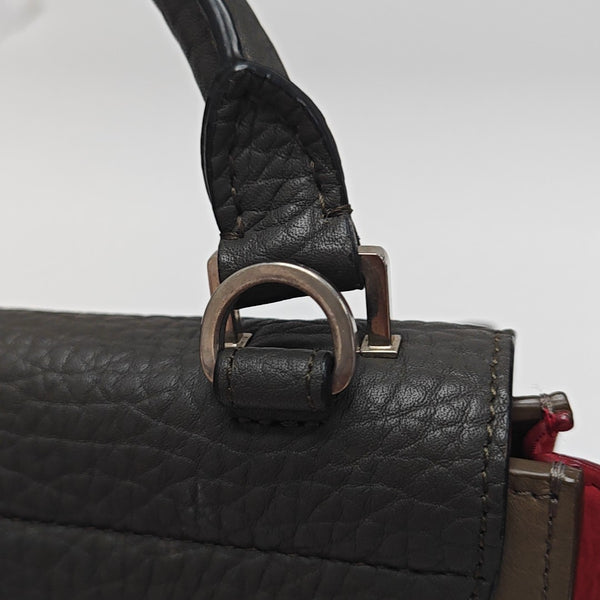 TRAPEZE Small Calfskin Multicolor