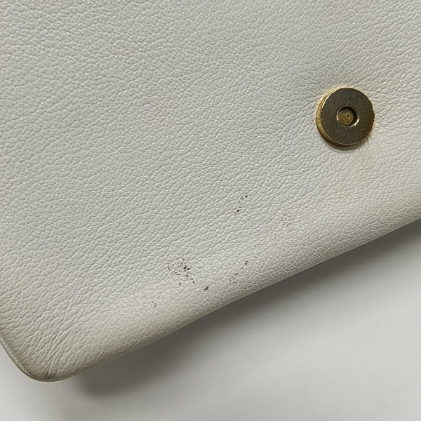Calfskin Shoulder Bag White