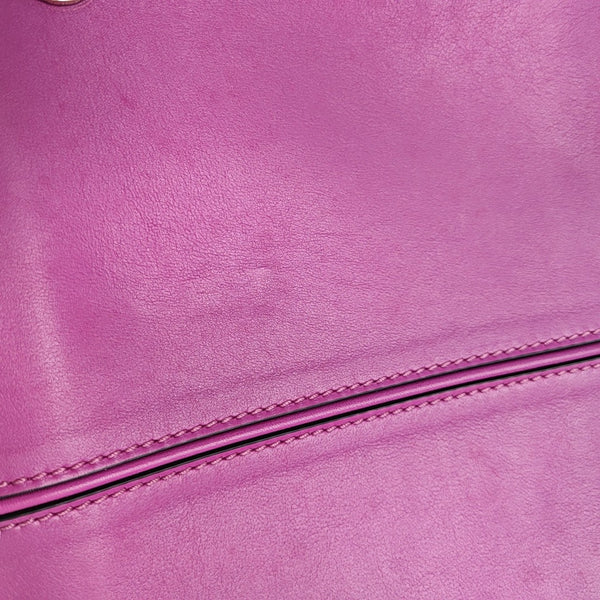 Calfskin Shoulder Bag Pink
