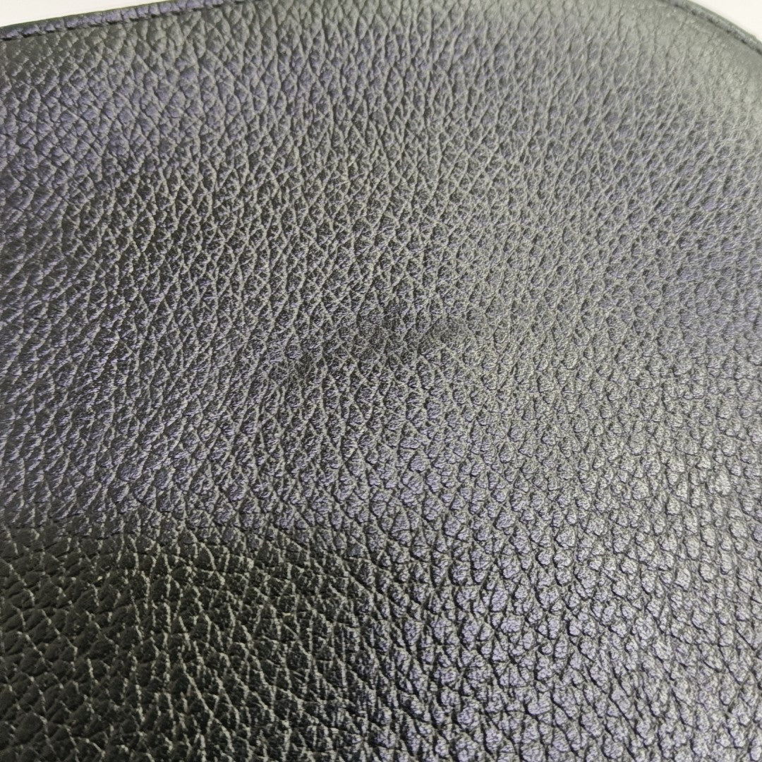 Calfskin Shoulder Bag Black
