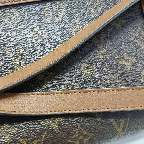 DAUPHINE Mini Monogram Coated Canvas Brown