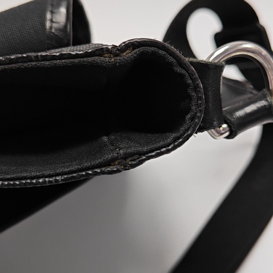 DANIEL Damier Graphite Coated Canvas Gray