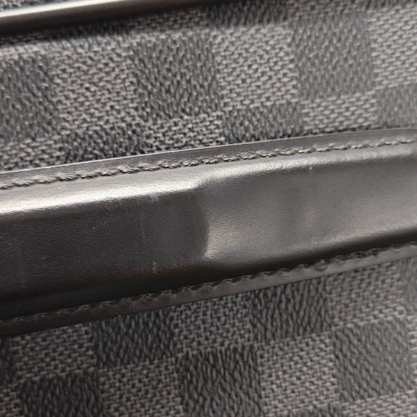 PEGASE 65 Damier Graphite Coated Canvas Black