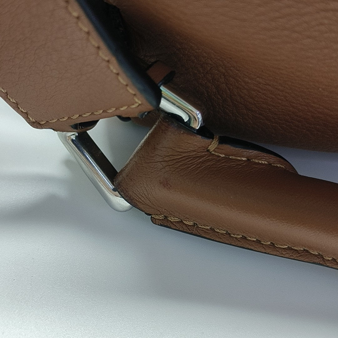 Puzzle Small Calfskin Brown