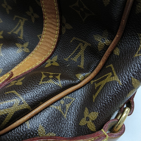 STRESA Monogram Coated Canvas Brown