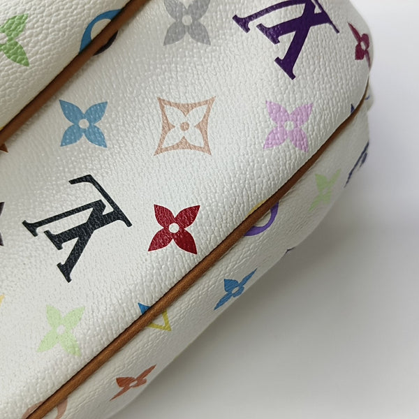 LV × TM ANNIE Monogram Coated Canvas White