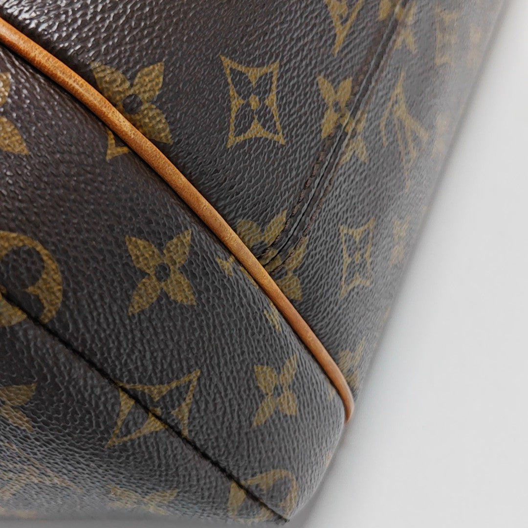 TOTALLY PM Monogram Coated Canvas Brown