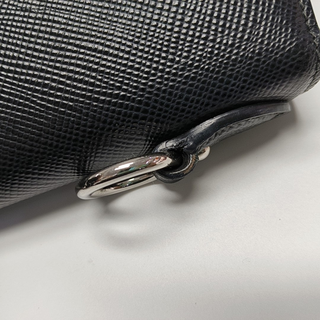 Monochrome Saffiano Calfskin Black