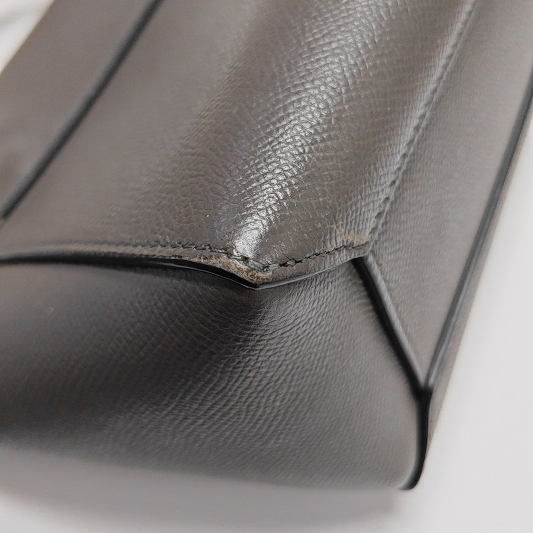 BELT Nano Calfskin Gray