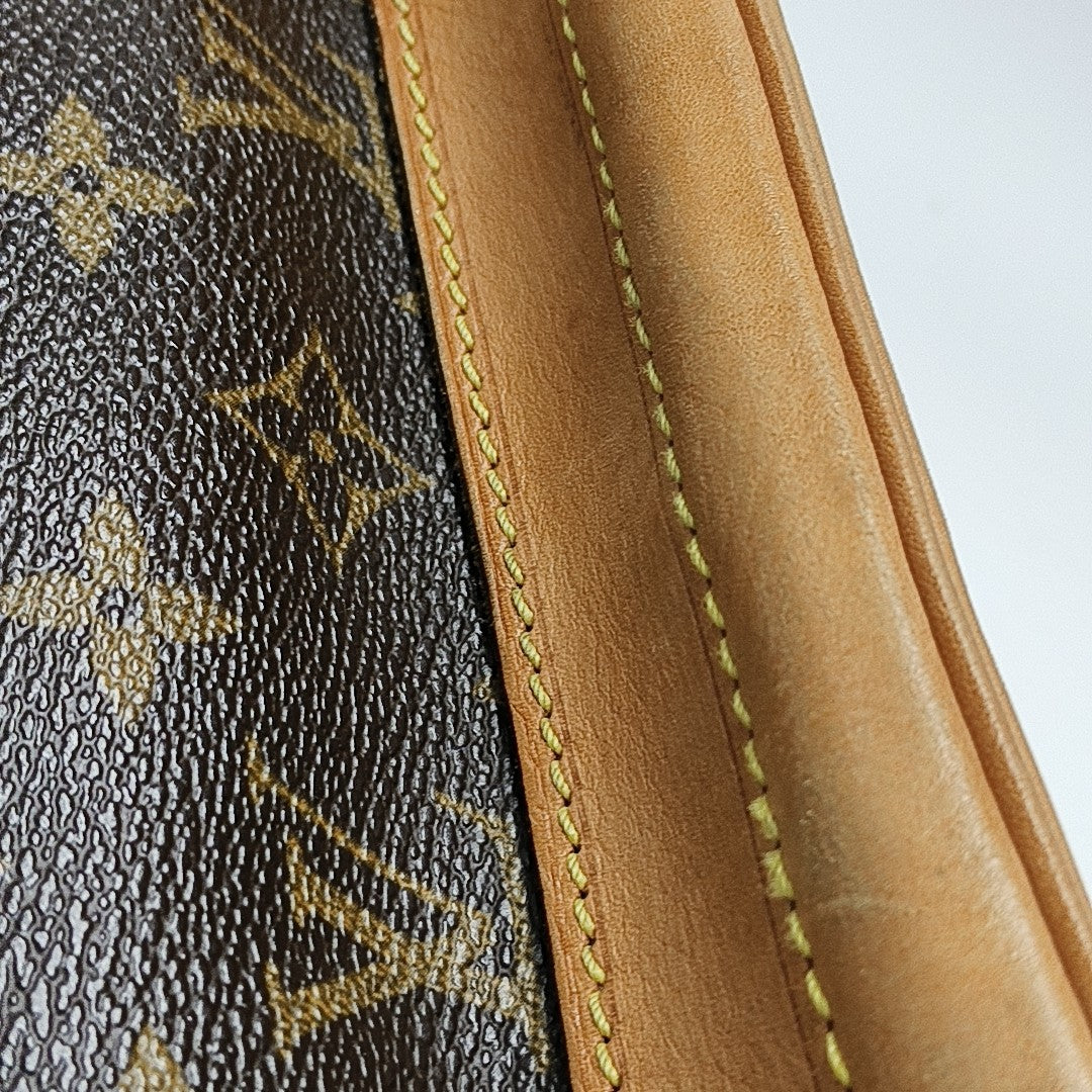 NOÉ GM Monogram Coated Canvas Brown