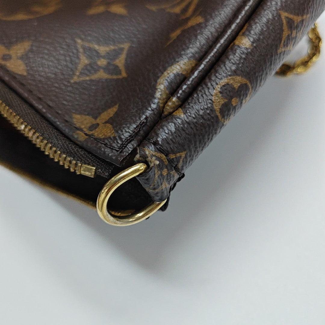 MULTI Monogram Coated Canvas Brown