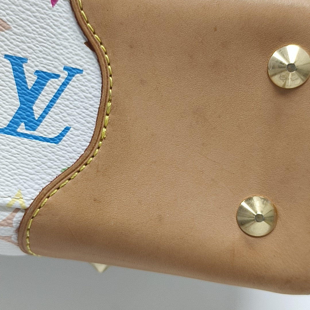 LV × TM JUDY MM Monogram Coated Canvas White