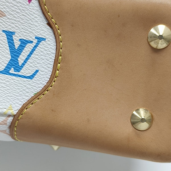 LV × TM JUDY MM Monogram Coated Canvas White