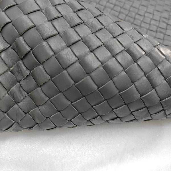 Calfskin Shoulder Bag Gray