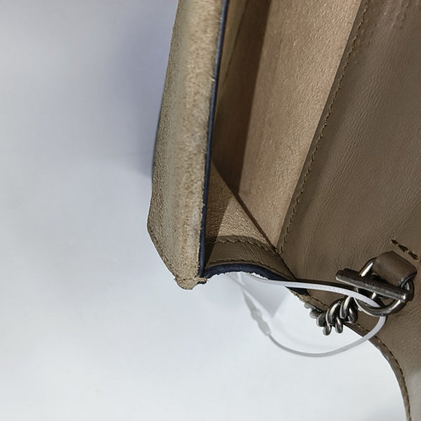 Dionysus Super Mini Monogram Coated Canvas Beige
