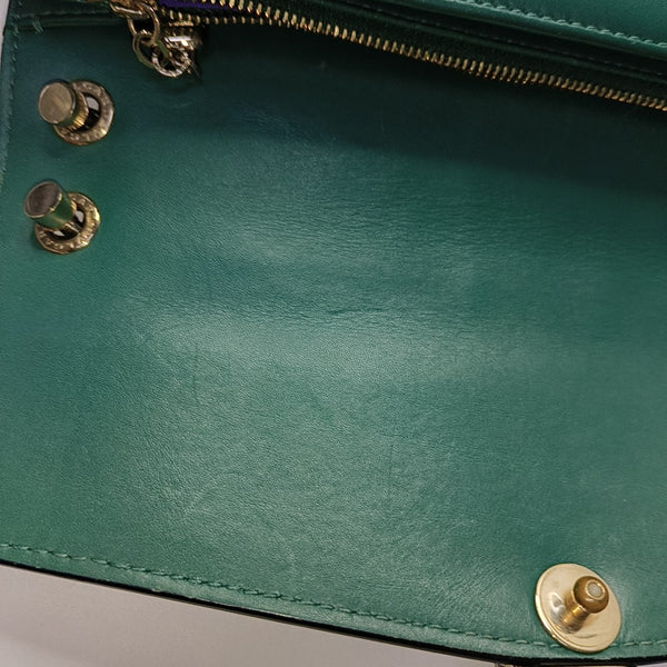 SERPENTI FOREVER Medium Calfskin Green