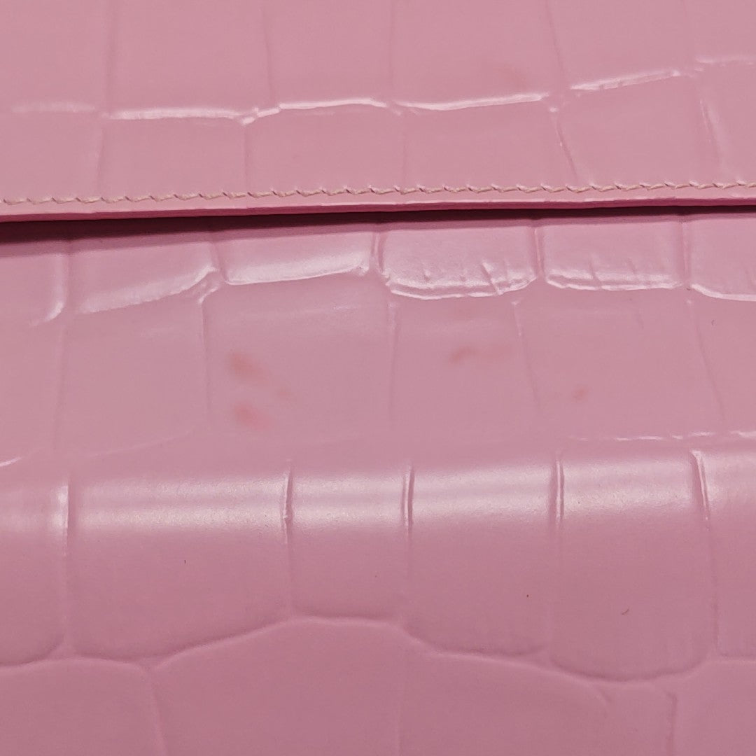 Calfskin Shoulder Bag Pink