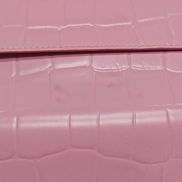 Calfskin Shoulder Bag Pink