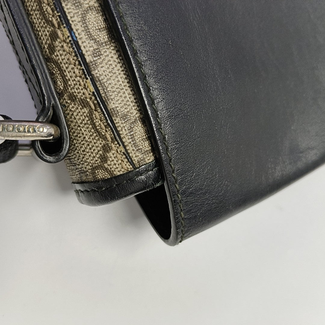 Monogram Coated Canvas Brown