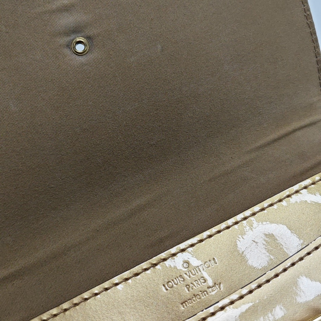 LOUISE Patent Leather Gold