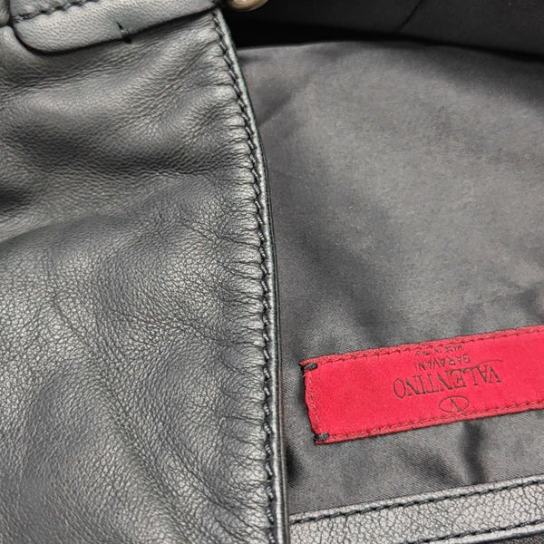 Lambskin Tote Bag Black