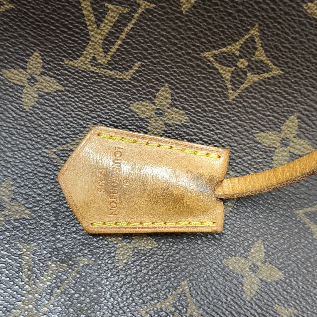 LOCKIT Monogram Coated Canvas Brown