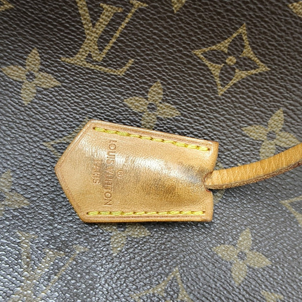 LOCKIT Monogram Coated Canvas Brown