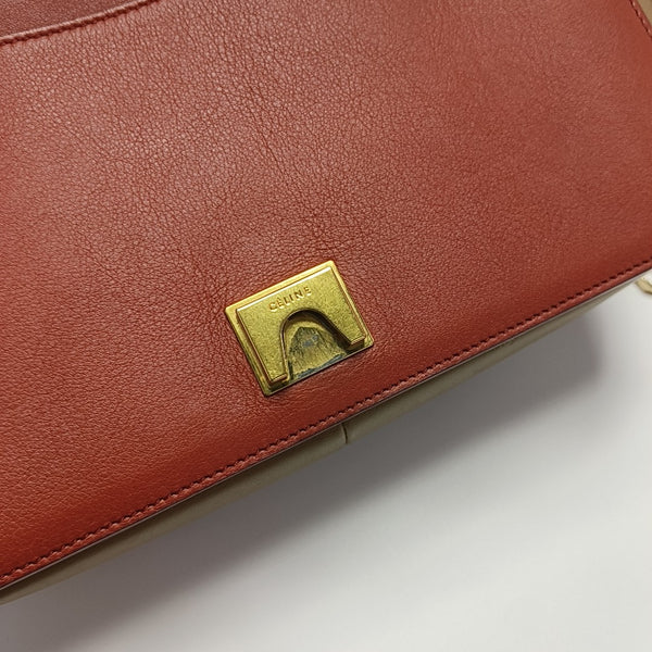 FRAME Medium Calfskin Brown