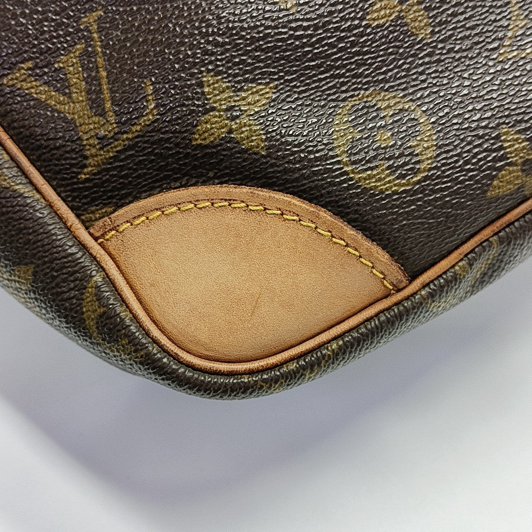 DANUBE Monogram Coated Canvas Brown