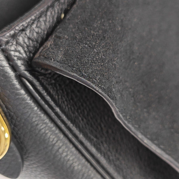 LOCKME TENDER Calfskin Black