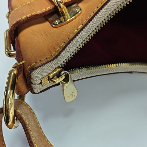 GRETA Monogram Coated Canvas White