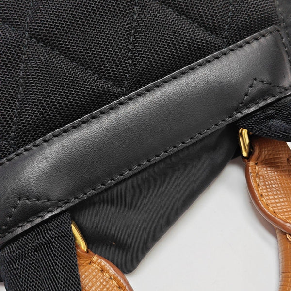 The Rucksack Medium Nylon Black