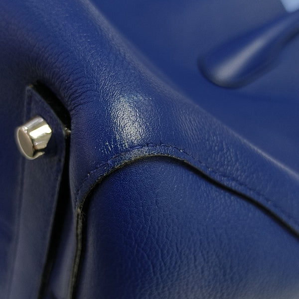 Bar Calfskin Blue