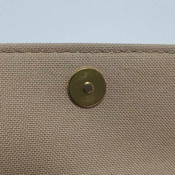 IVY Monogram Coated Canvas White