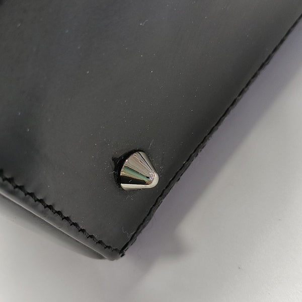Lady Dior Medium Cannage Patent Leather Black