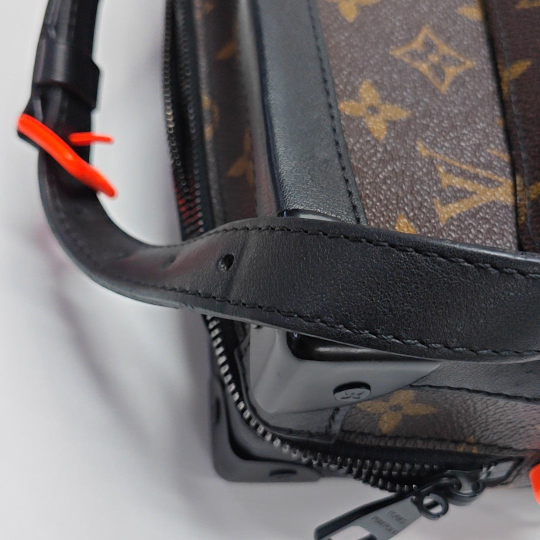 SOFT TRUNK Monogram Coated Canvas Brown
