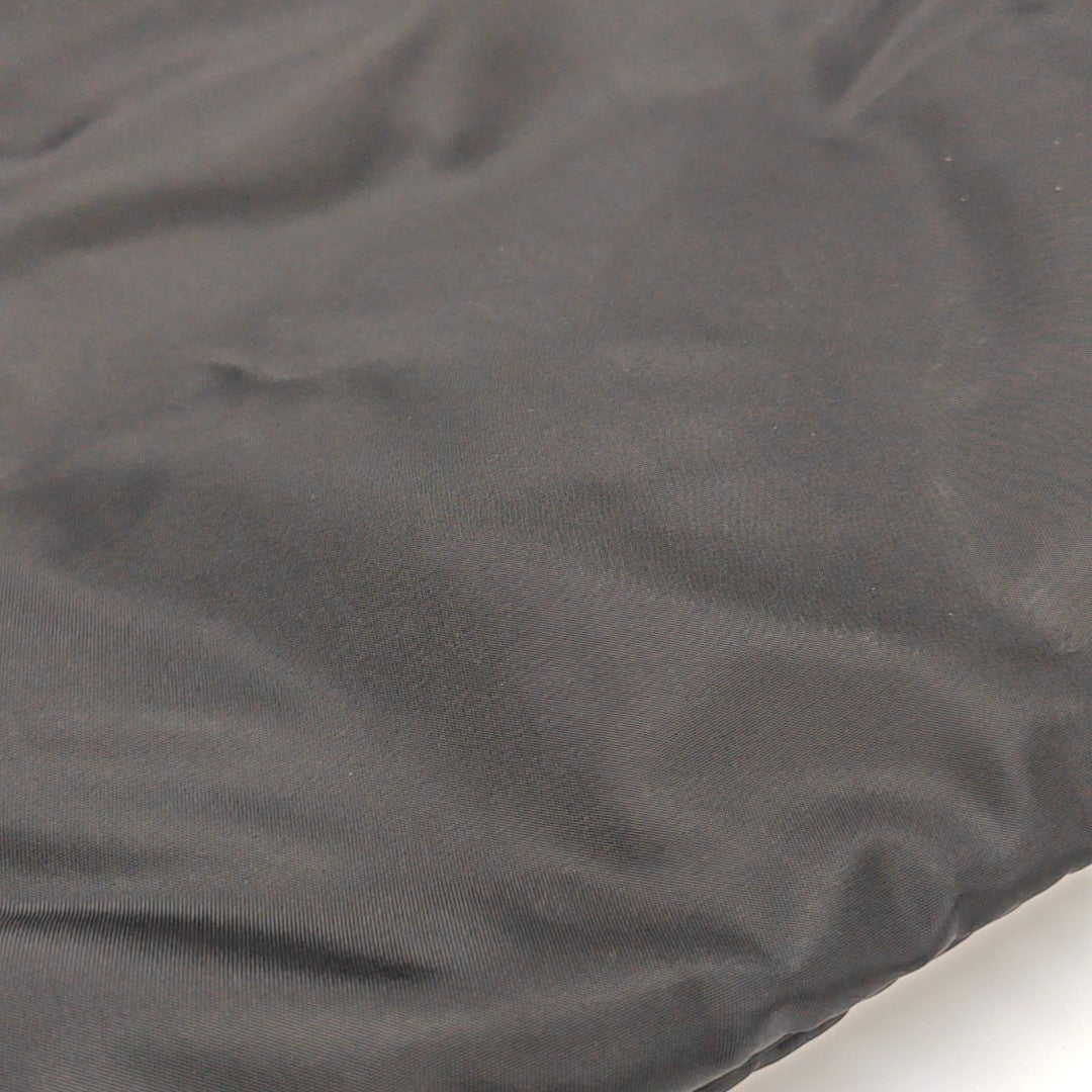 Nylon Top Handle Bag Black