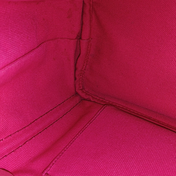 Denim Quilted Canvas Red