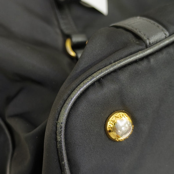 Nylon Tote Bag Black