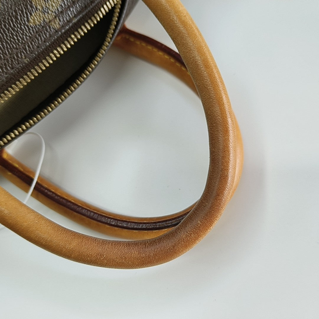 DEAUVILLE GM Monogram Coated Canvas Brown