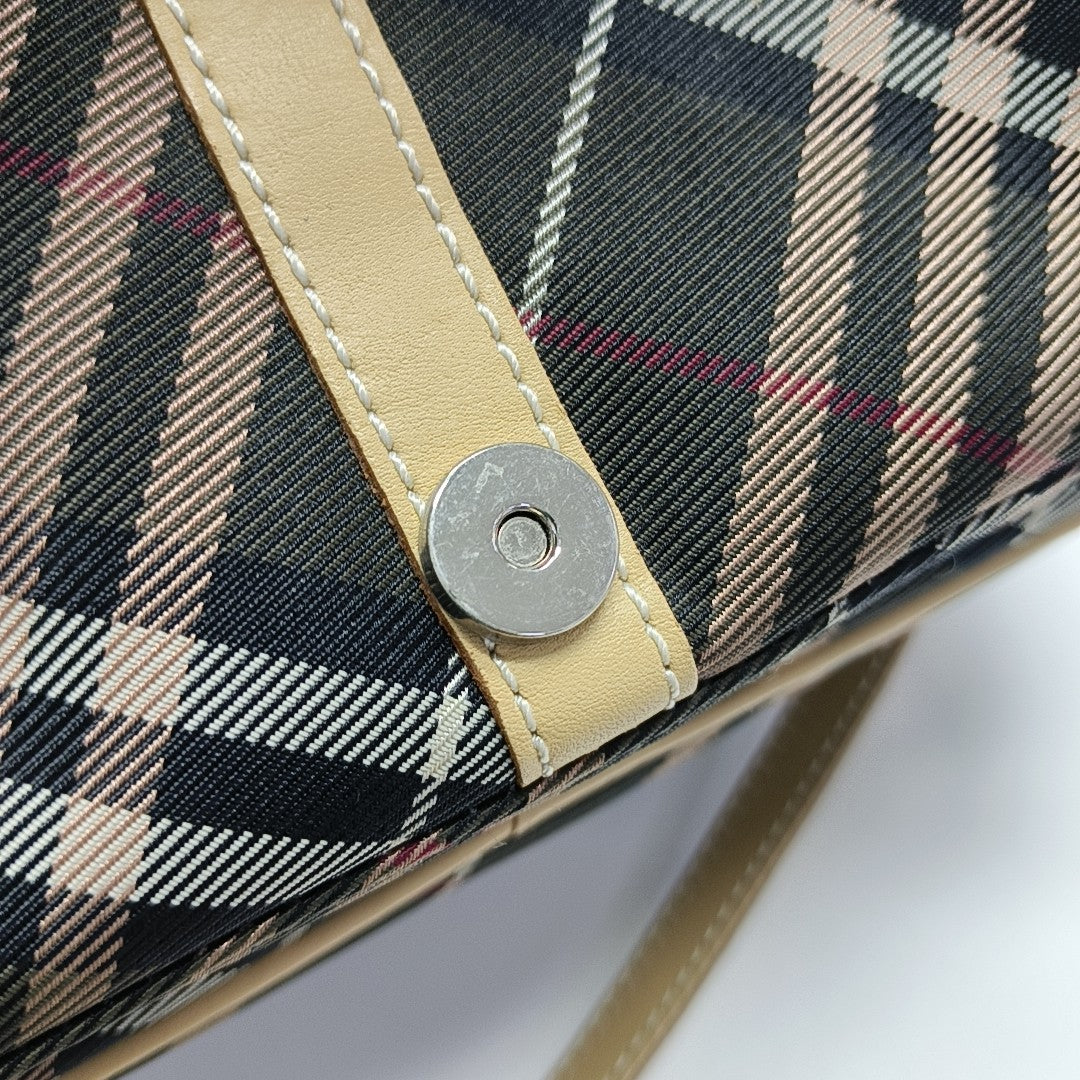 Canvas Shoulder Bag Black