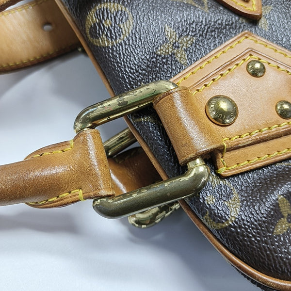 MANHATTAN GM Monogram Coated Canvas Brown