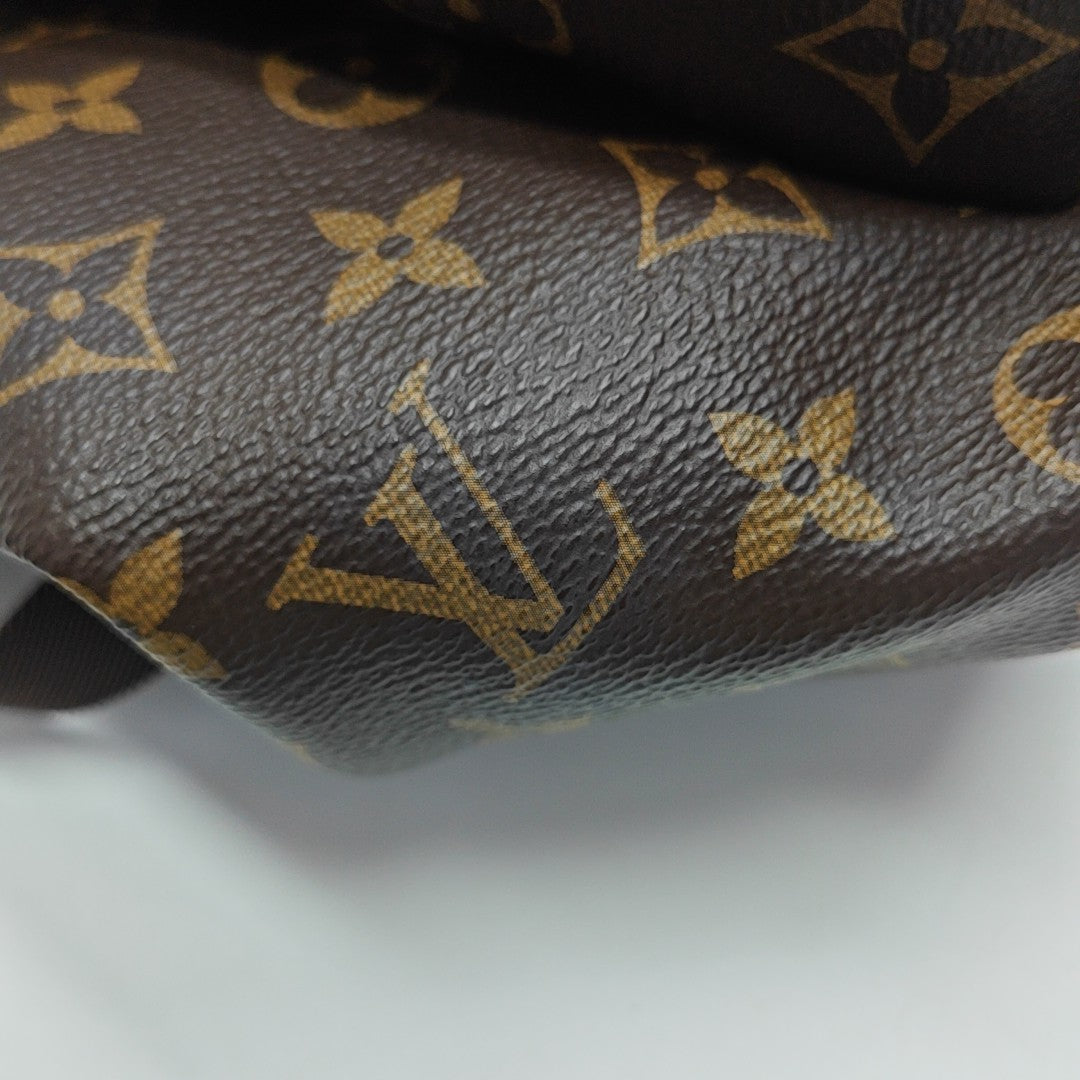 MONTSOURIS CARGO Monogram Coated Canvas Brown