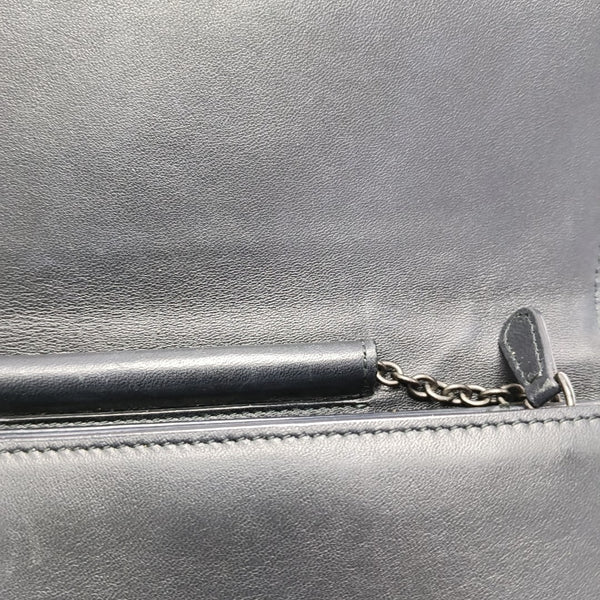 Lambskin Shoulder Bag Black