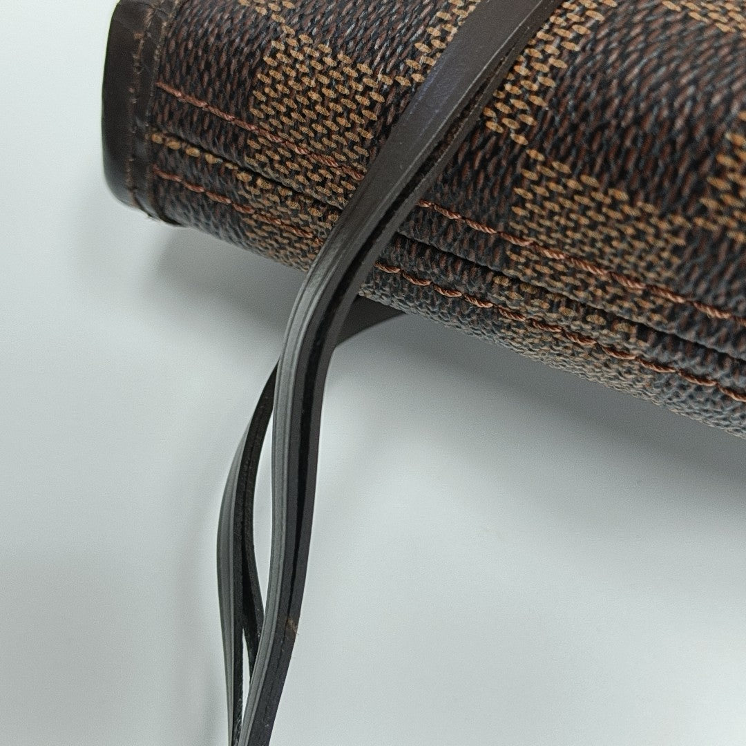 NEVERFULL MM Damier Ebene Coated Canvas Brown